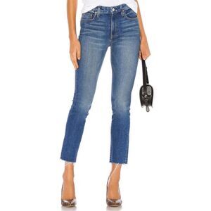 TRAVE Irina Slim Straight Jeans in Sweet Emotion, Size 25